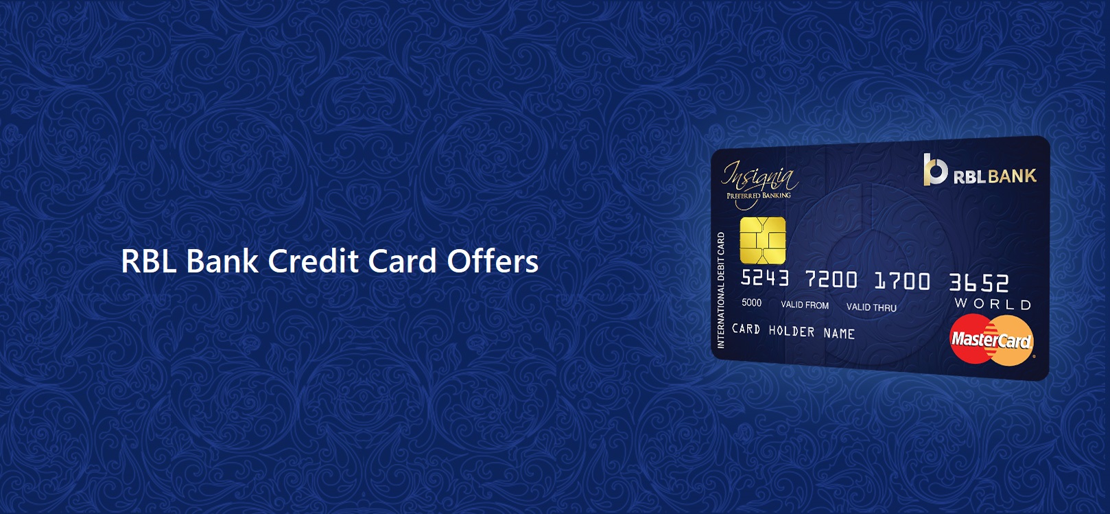 RBL Bank Credit Card Offers